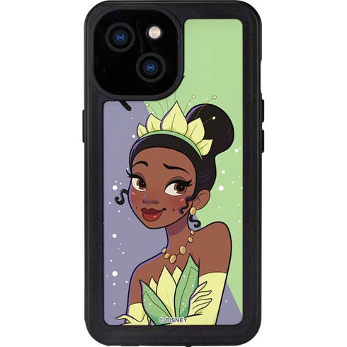 Disney Princess Tiana Art iPhone 15 Waterproof Case